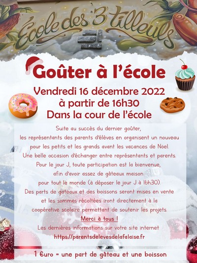 Représentants parents élèves de La Falaise