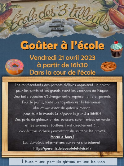 Représentants parents élèves de La Falaise